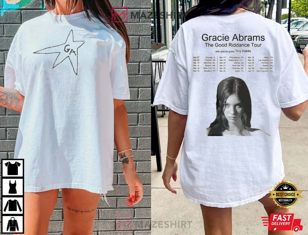 Gracie Abrams The Good Riddance Tour 2023 T-Shirt