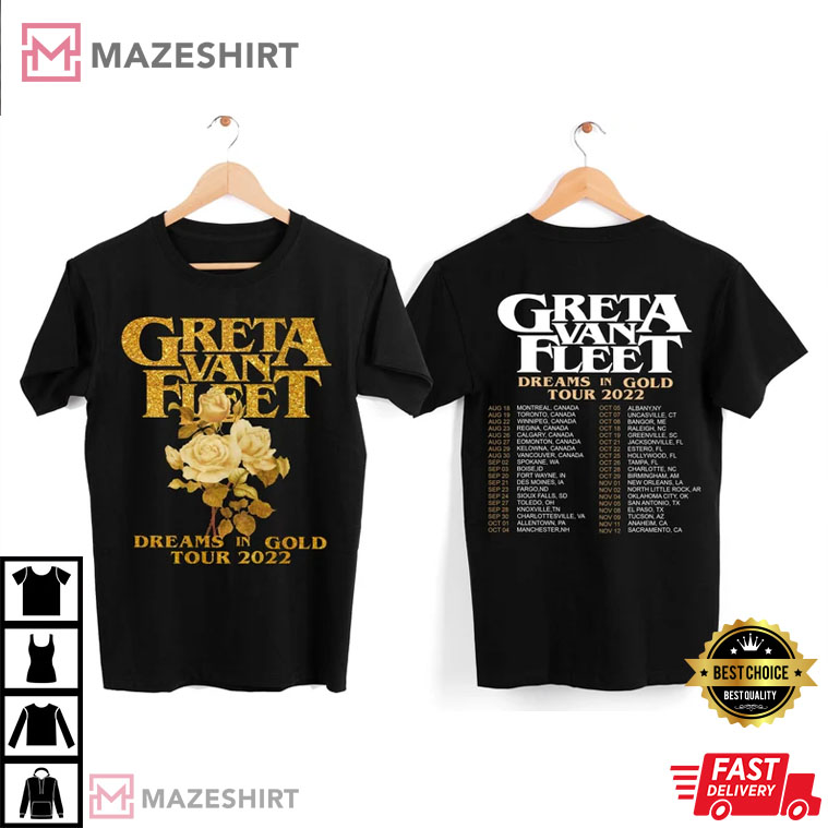 Greta Van Fleet Tour Best T-Shirt