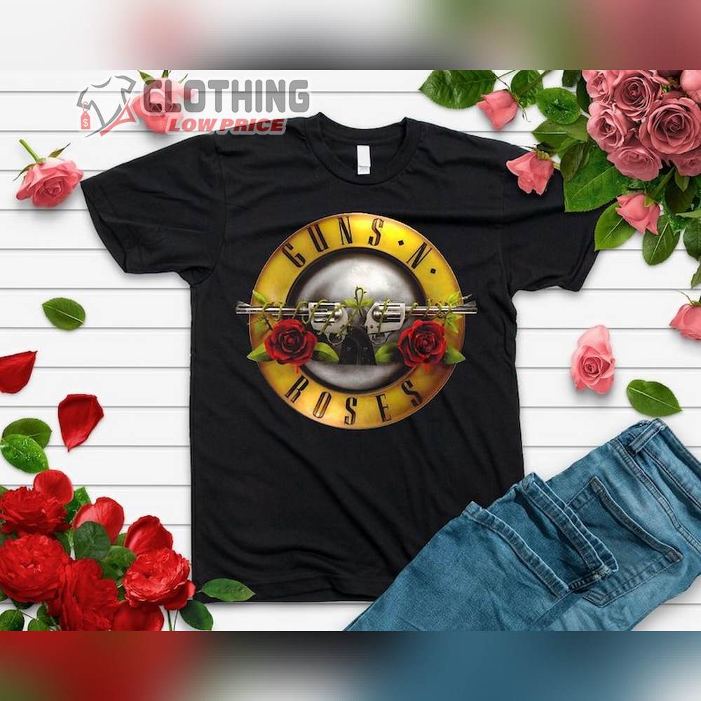 Guns N' Roses Slash Appetite For Destruction Official Tee T-Shirt Unisex, Guns N' Roses World Tour Shirt