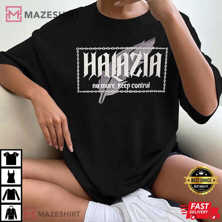 Halazia Embroidered Crewneck Best T-Shirt