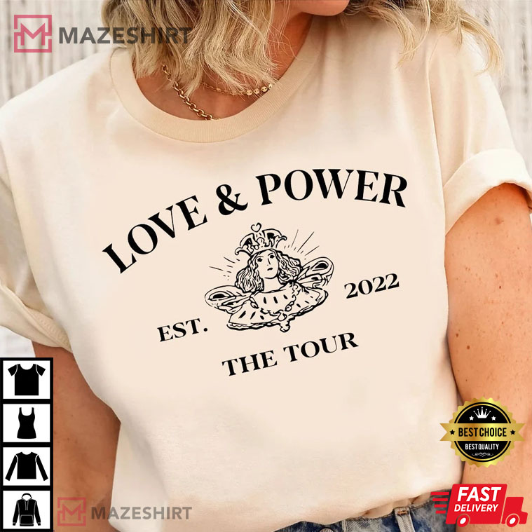 Halsey, Love And Power Tour 2022 Gift For Fan T-Shirt