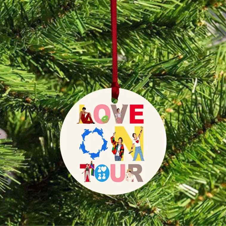 Harry Love On Tour LOT 2022 Gift Christmas Ornament