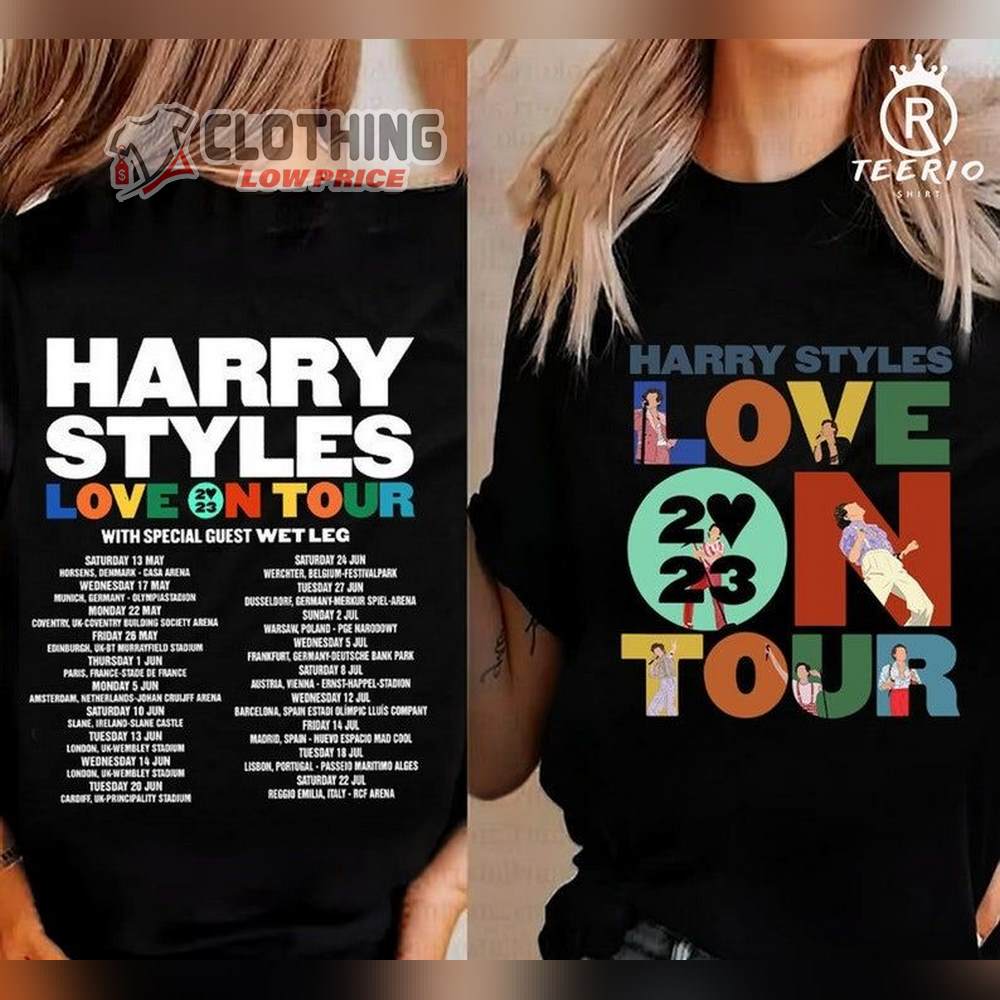 Harry Tour Dates 2023 Shirt, Love On Tour 2023 Sweatshirt, Harry Styles