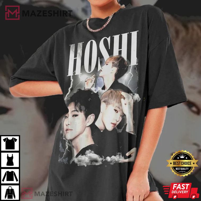 Hoshi Seventeen 90s Rap Gift For Fan Shirt