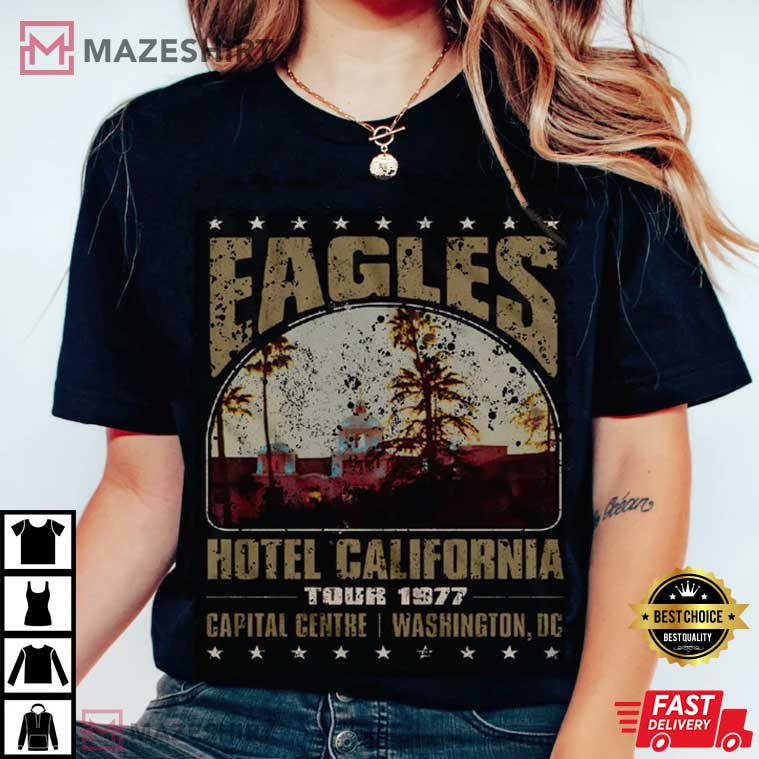 Hotel California Eagles Tour 2023 T-Shirt