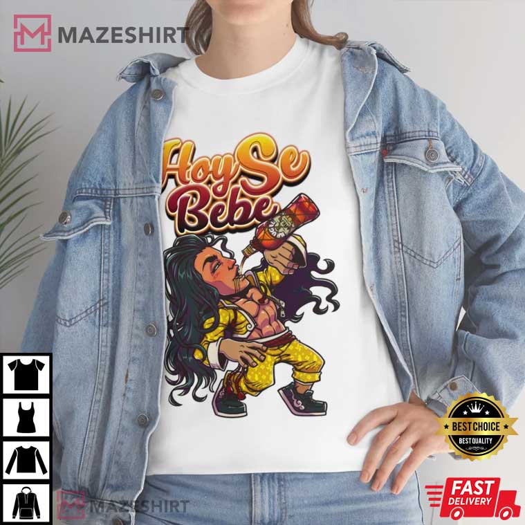 Hoy Se Bebe Today We Drink Jamie Street Fighter 6 T-Shirt