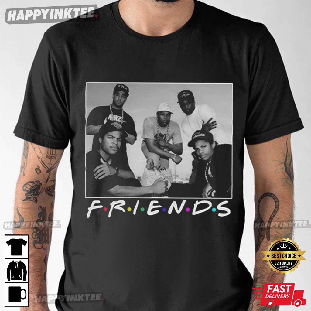 Ice Cube Dr Dre Eazy-E DJ Yella MC Ren T-Shirt