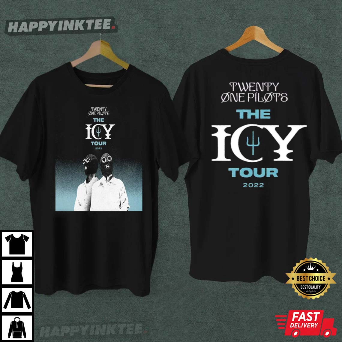 Icy Tour Twenty One Pilots Merch T-Shirt