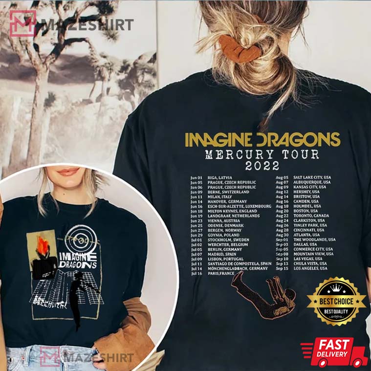 Imagine Dragons Mercury Tour 2022 Best T-Shirt