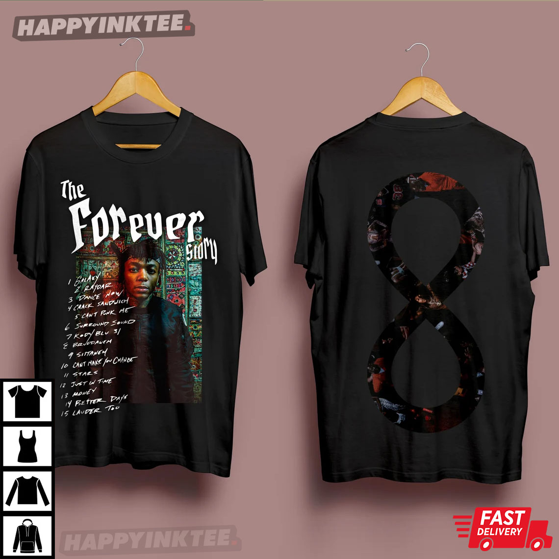 JID The Forever Story Album Rapper Best T-shirt