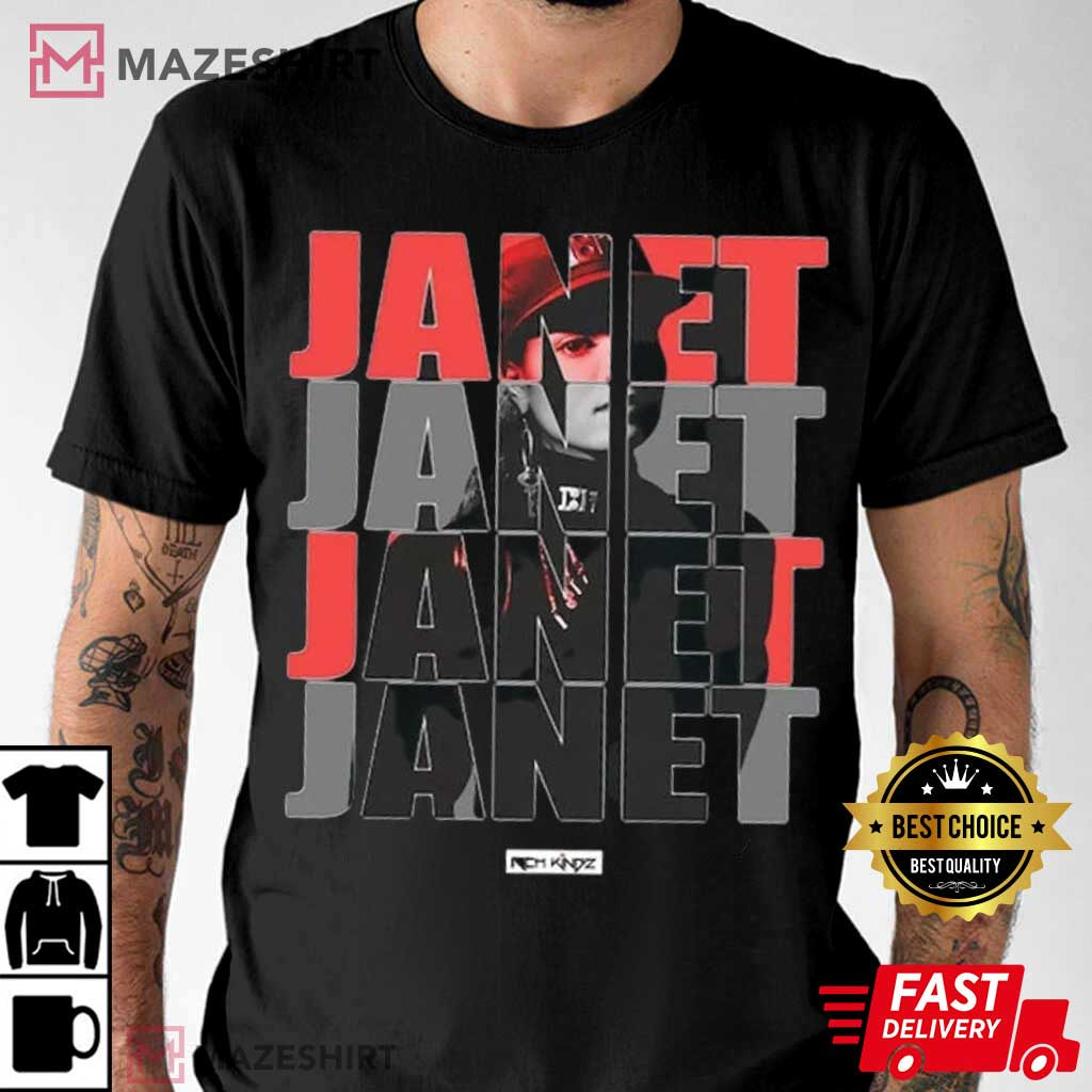 Janet Jackson Together Again Tour 2023 Gift For Fan T-Shirt