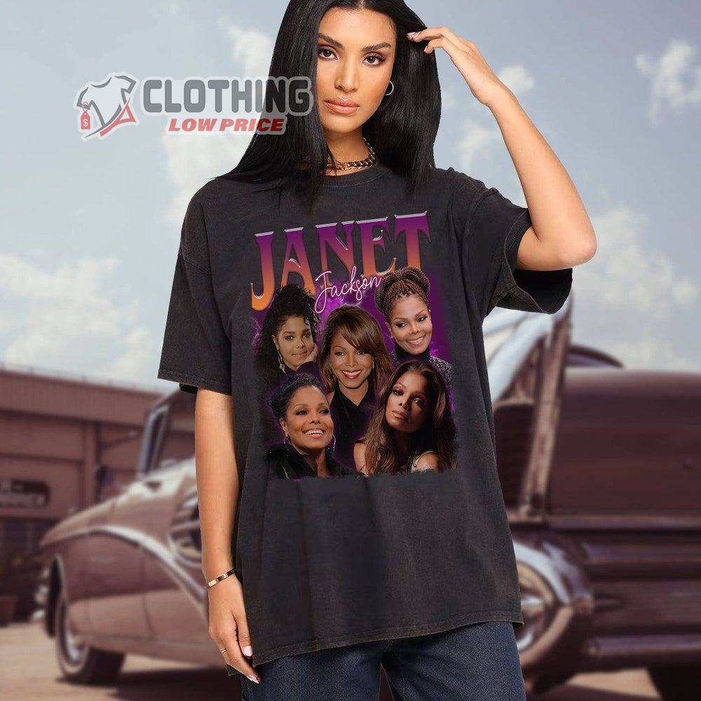 Janet Jackson Tour 2023 Merch Janet Jackson Tour 2023 UK Shirt Janet Jackson Together Again Tour 2023 T-Shirt