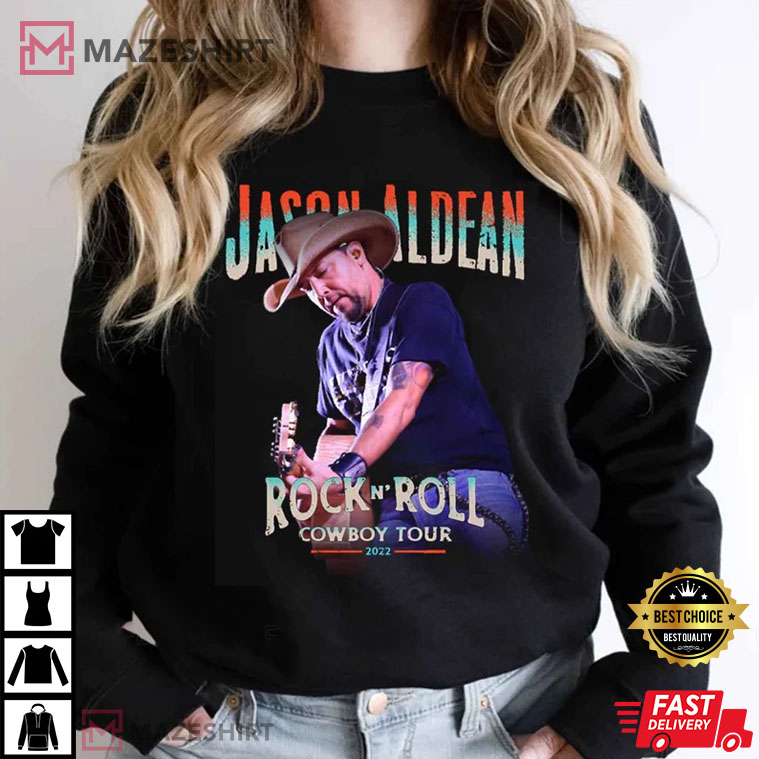 Jason Aldean Cowboy Tour 2022 T-Shirt