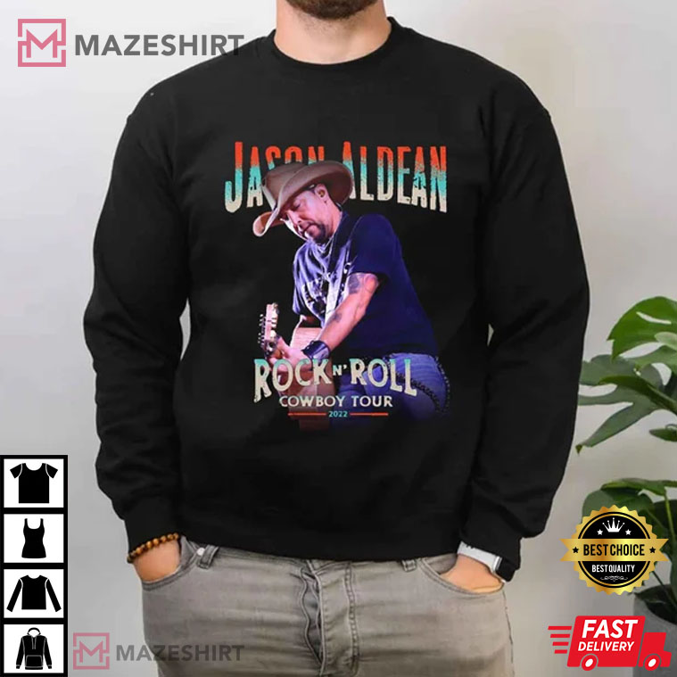 Jason Aldean Rock N Roll  Gift For Fan T-Shirt