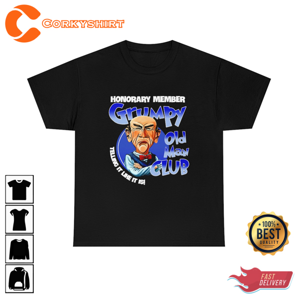 Jeff Dunham Memes Grumpy Old Man Club T-shirt