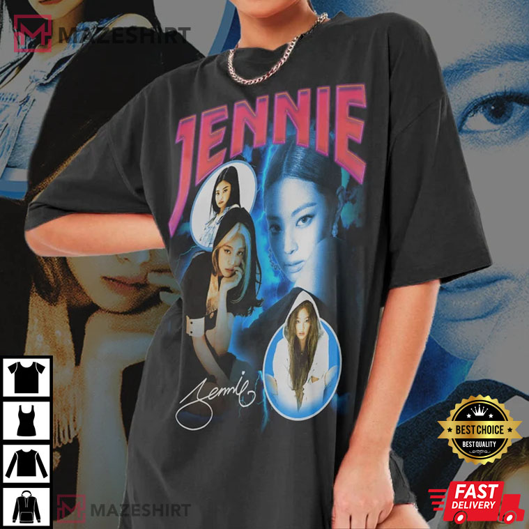 Jennie 90s Rap Gift For Fan Shirt