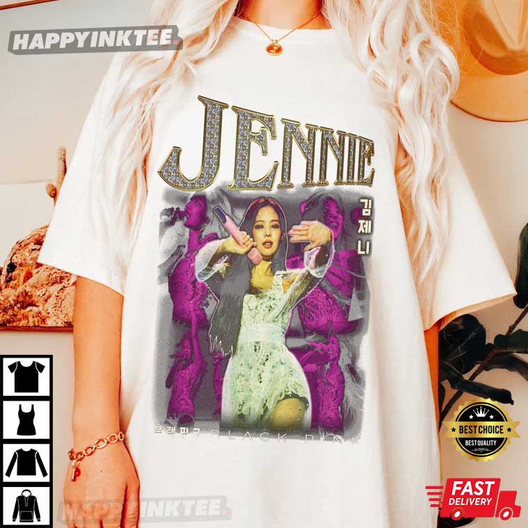 Jennie Kim, Rose, Lisa And Jisoo, Korean Pop Singer Best T-Shirt