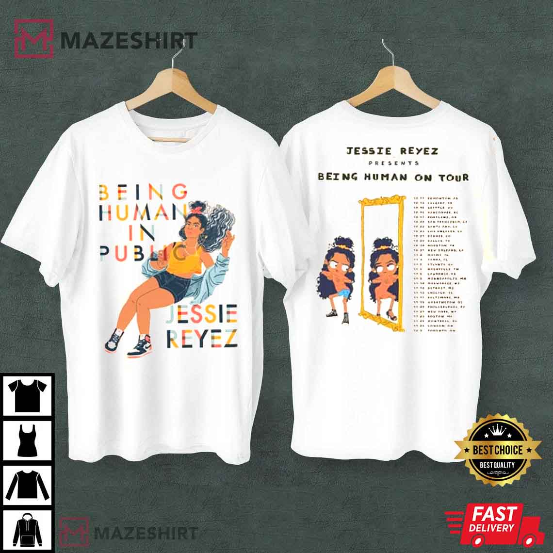 Jessie Reyez The Yessie Tour 2022 Merch Gift For Fan T-Shirt