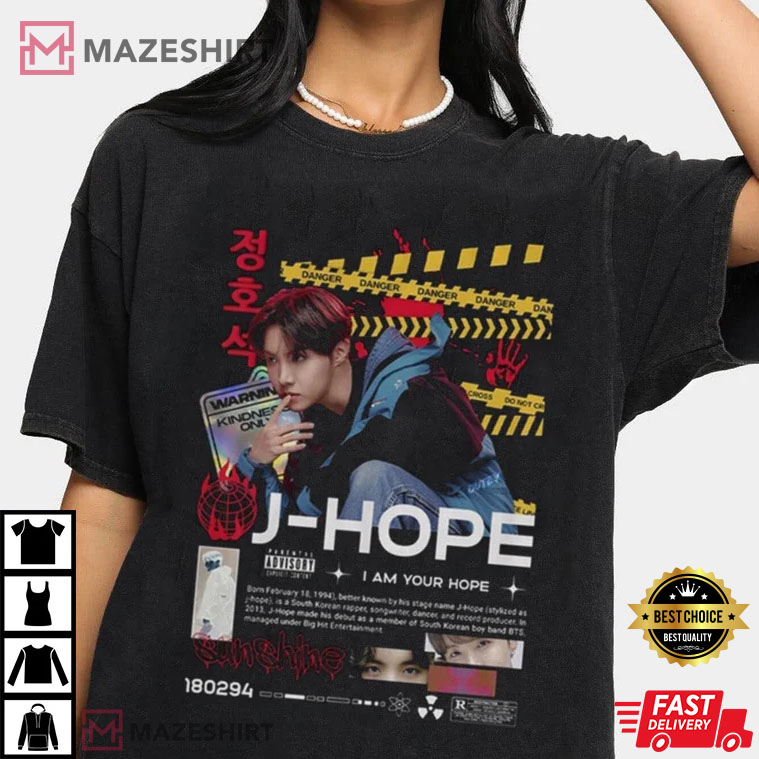 J-hope I am your hope BTS Best Gift For Fan T-Shirt