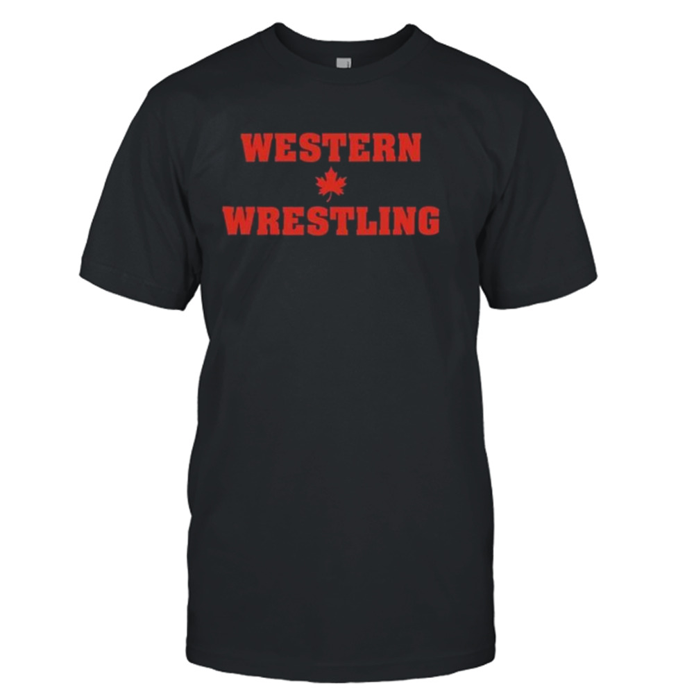 Western and Wrestling Shirt