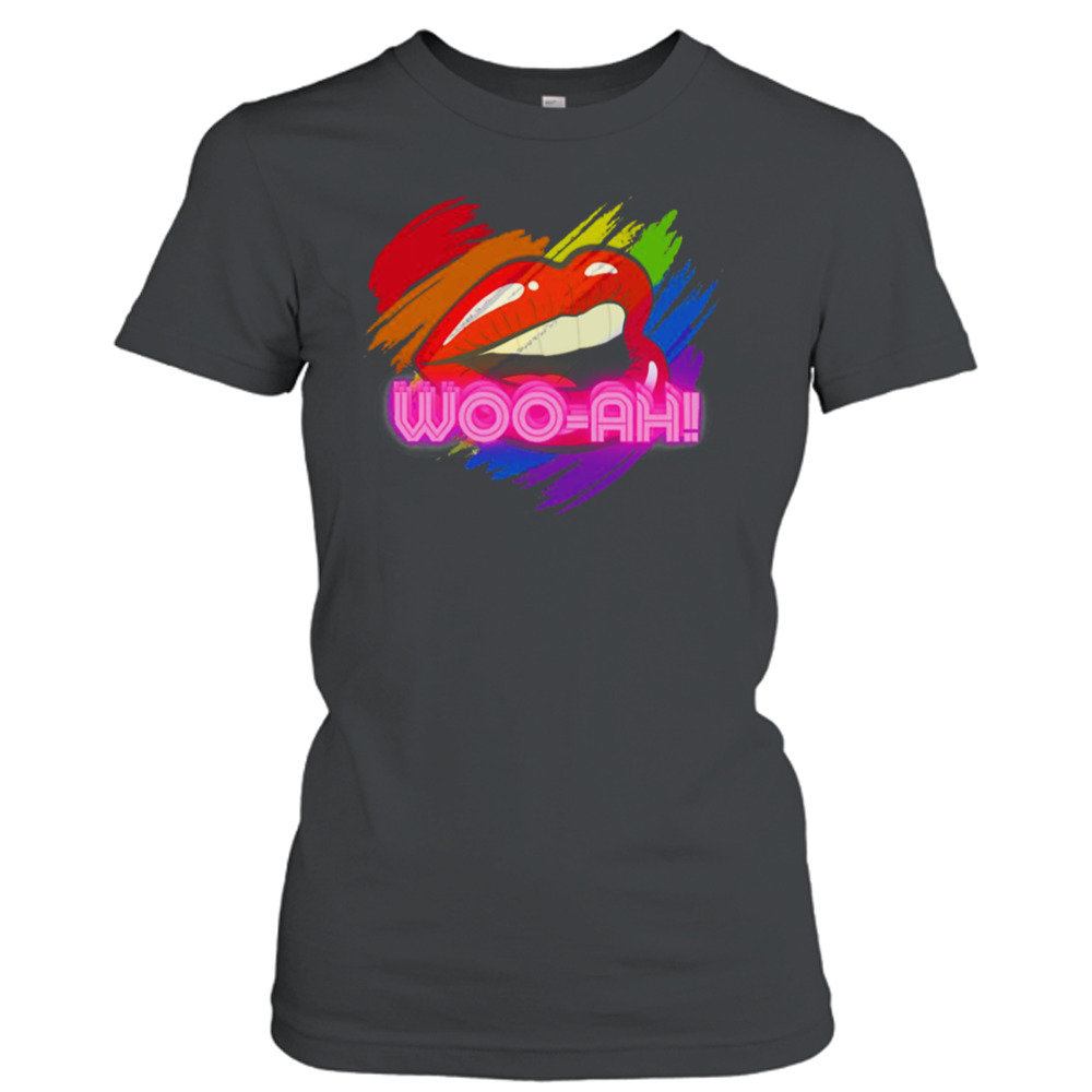 Colorful Lips Woo Ah Kim Petras shirt 2 Ladies T-Shirt