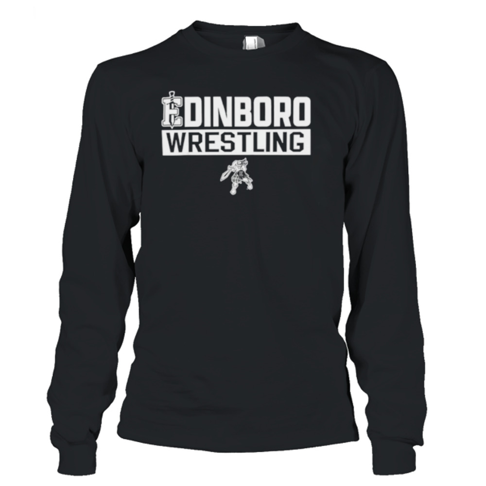 Edinboro Wrestling shirt 3 Long Sleeve T-Shirt