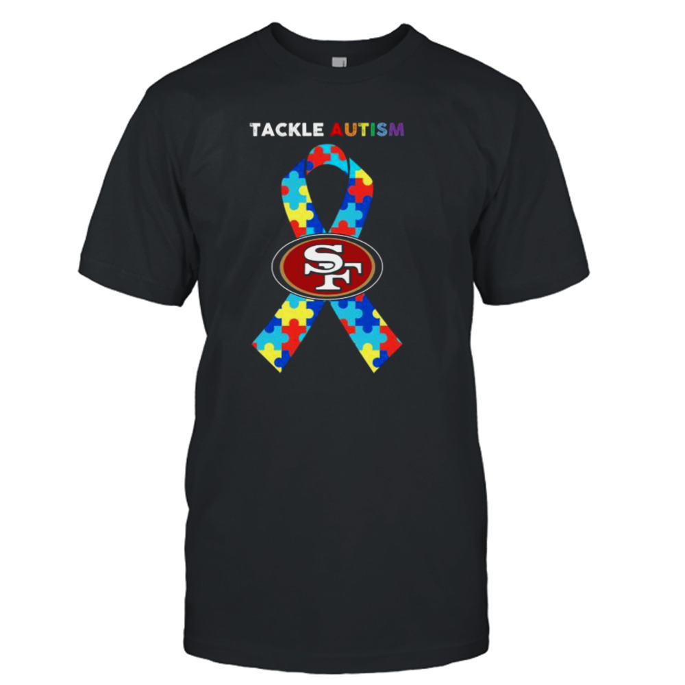 Original San Francisco 49ers Tackle Autism Awareness Sweatshirt