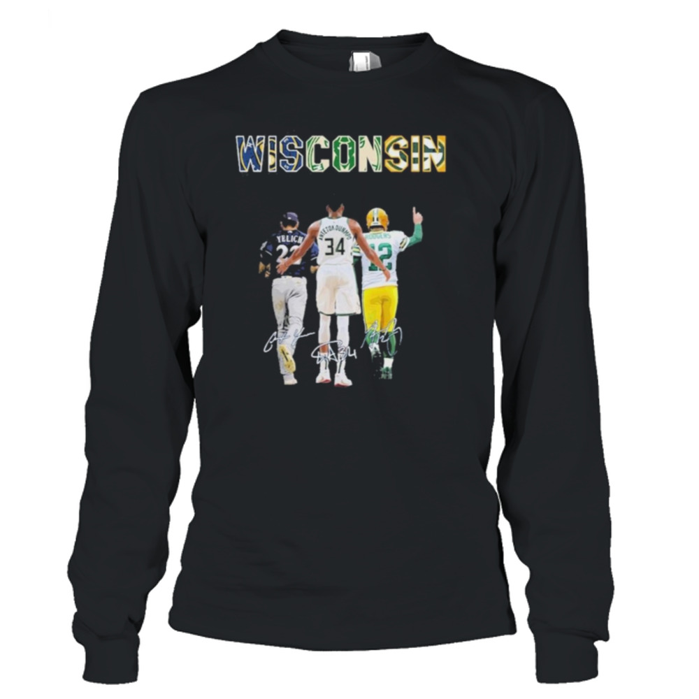 Official wisconsin Sports Team Christian Yelich Giannis