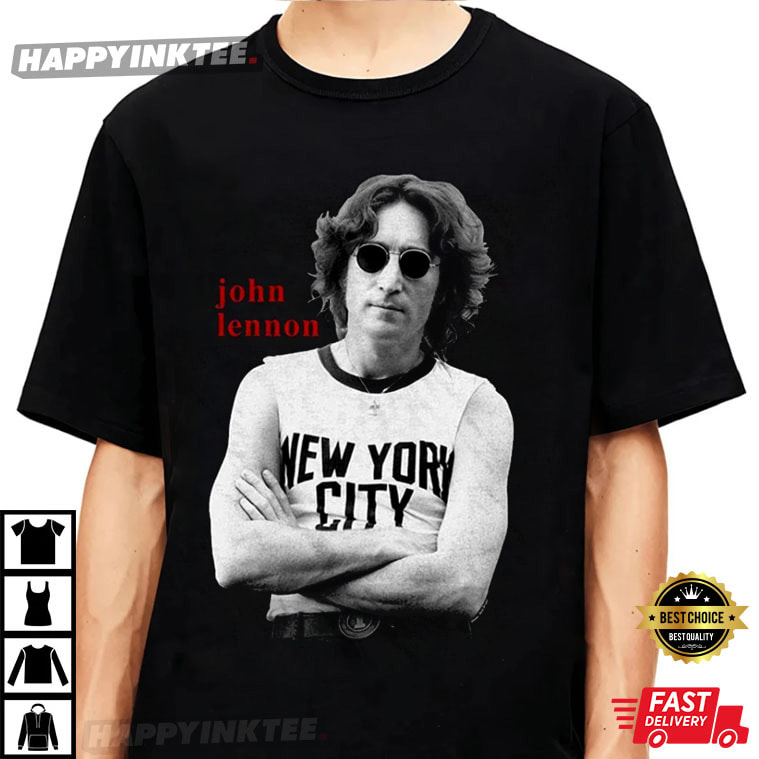 John Lennon Vintage 90s Gift For Fans T-Shirt - Bring Your Ideas, Thoughts And Imaginations Into Reality Today