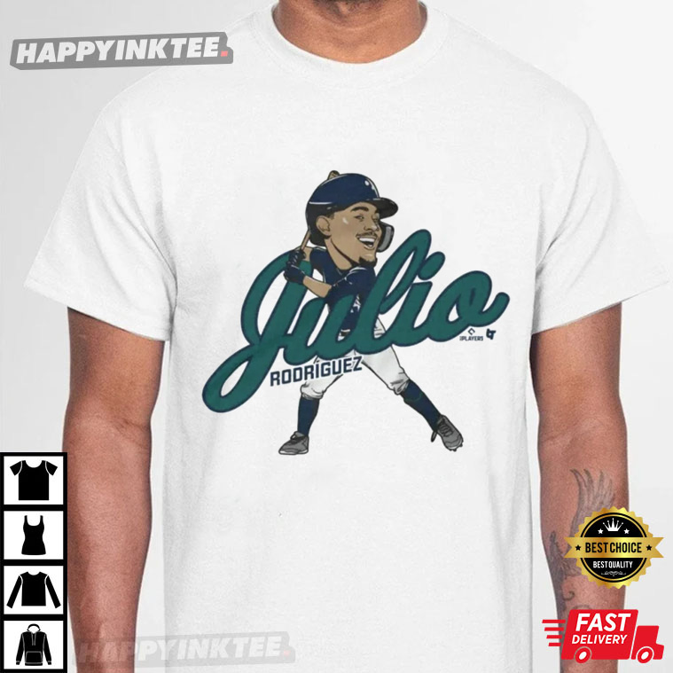 Julio Rodriguez Player Seattle Mariners Basketball Gift T-Shirt