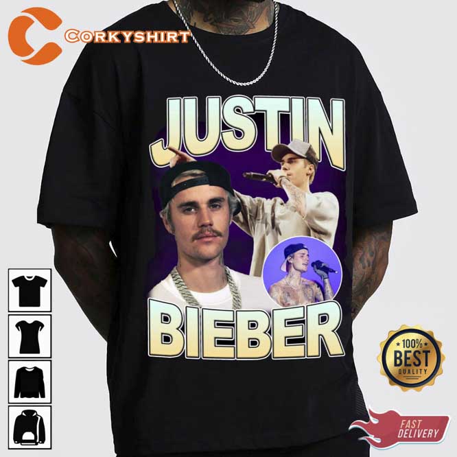 Justin Bieber Unisex Heavy Cotton Tee