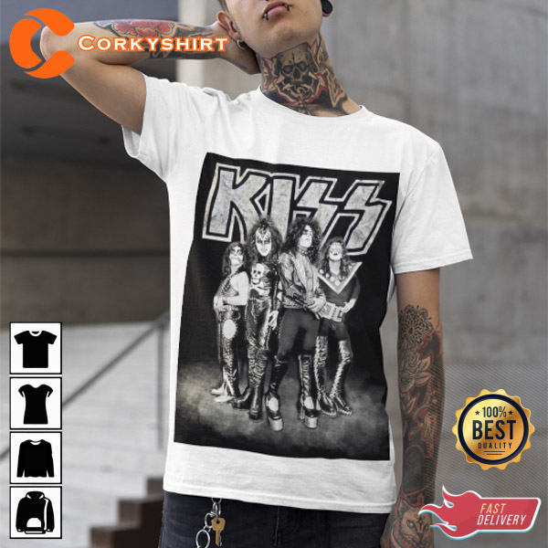 KISS Band Hard Rock Band Shirt