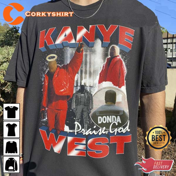 Kanye West Donda Retro 90s New Shirt