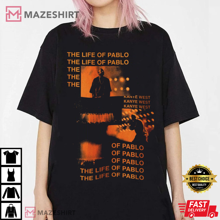 Kanye West Jeen-Yuhs The Life Of Pablo Inspired Album Cover Style T-Shirt