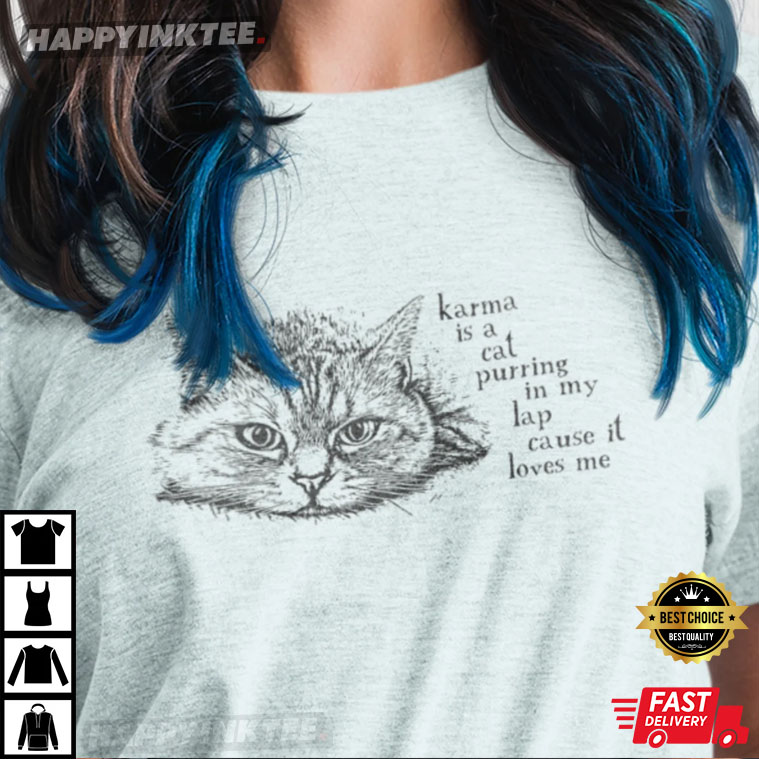 Karma Is A Cat Midnights T-Shirt