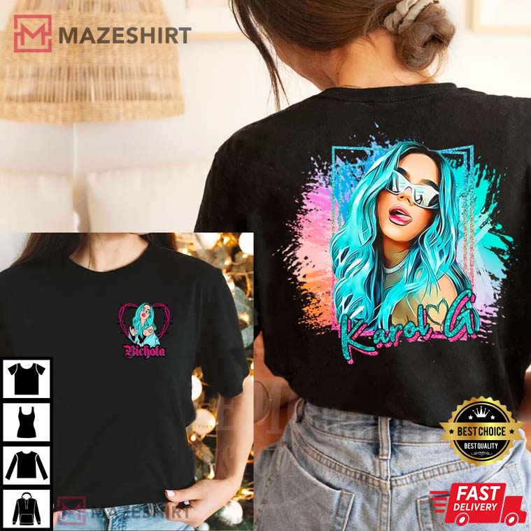 Karol G Strip Love Tour 2022 Gift For Fan T-Shirt