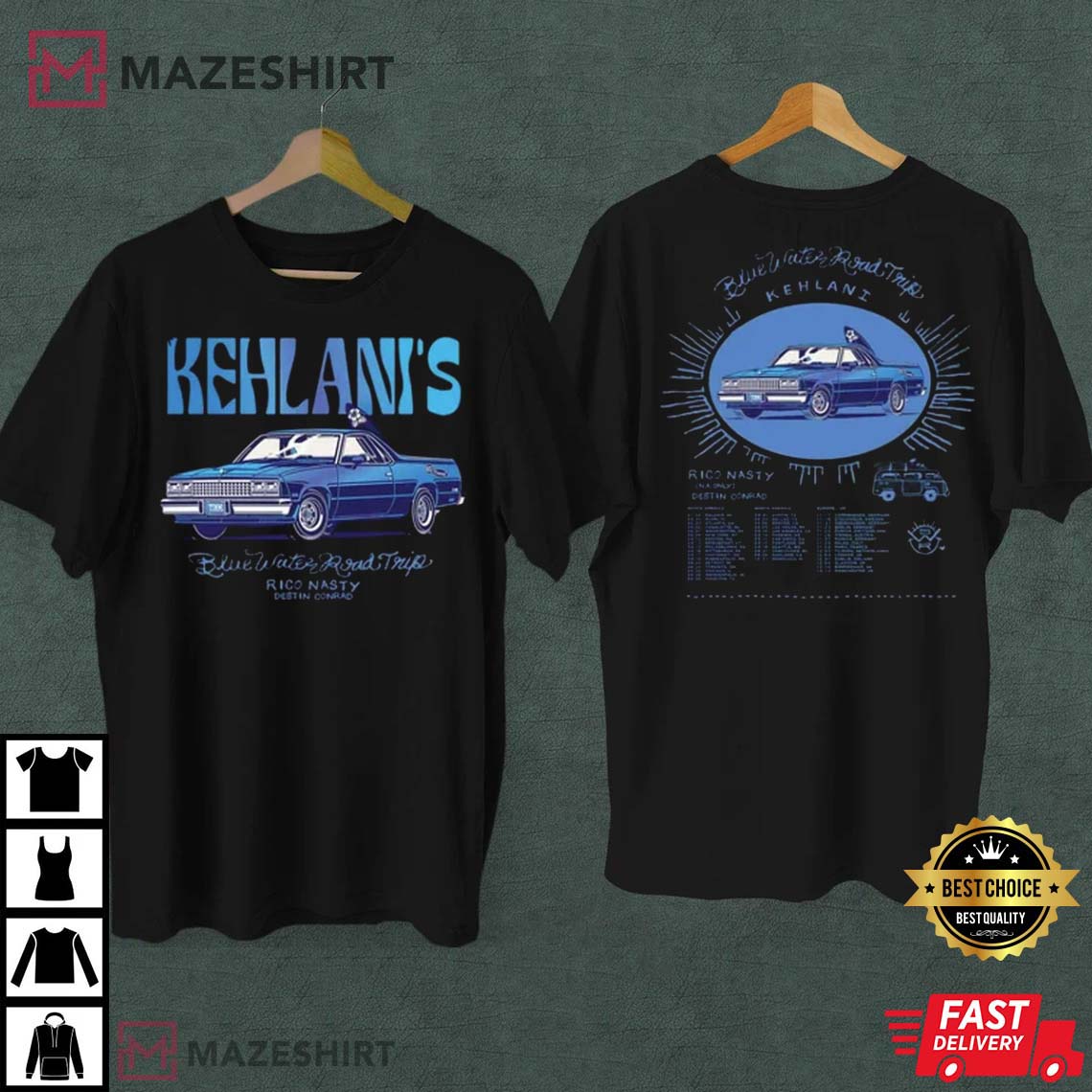 Kehlani Blue Water Road Tour 2022 Best T-Shirt