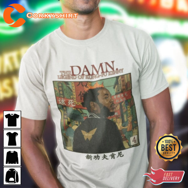 Kendrick Lamar Easterner Street View Unisex Streetwear Hip Hop Rap Tee