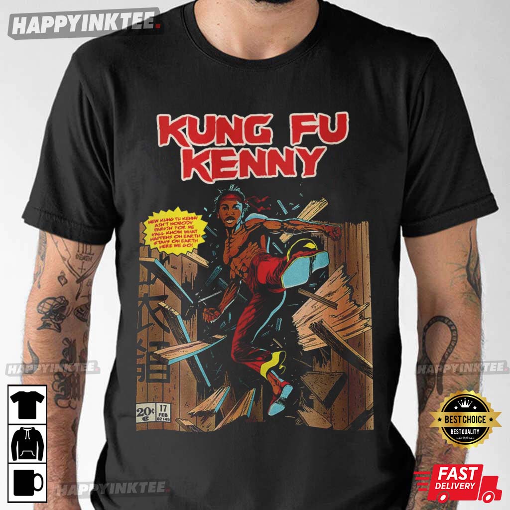 Kendrick Lamar Inspired Kung Fu Kenny Gift For Fan T-Shirt