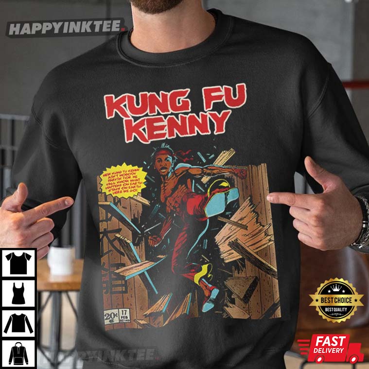 Kendrick Lamar Inspired Kung Fu Kenny Graphic Best T-Shirt