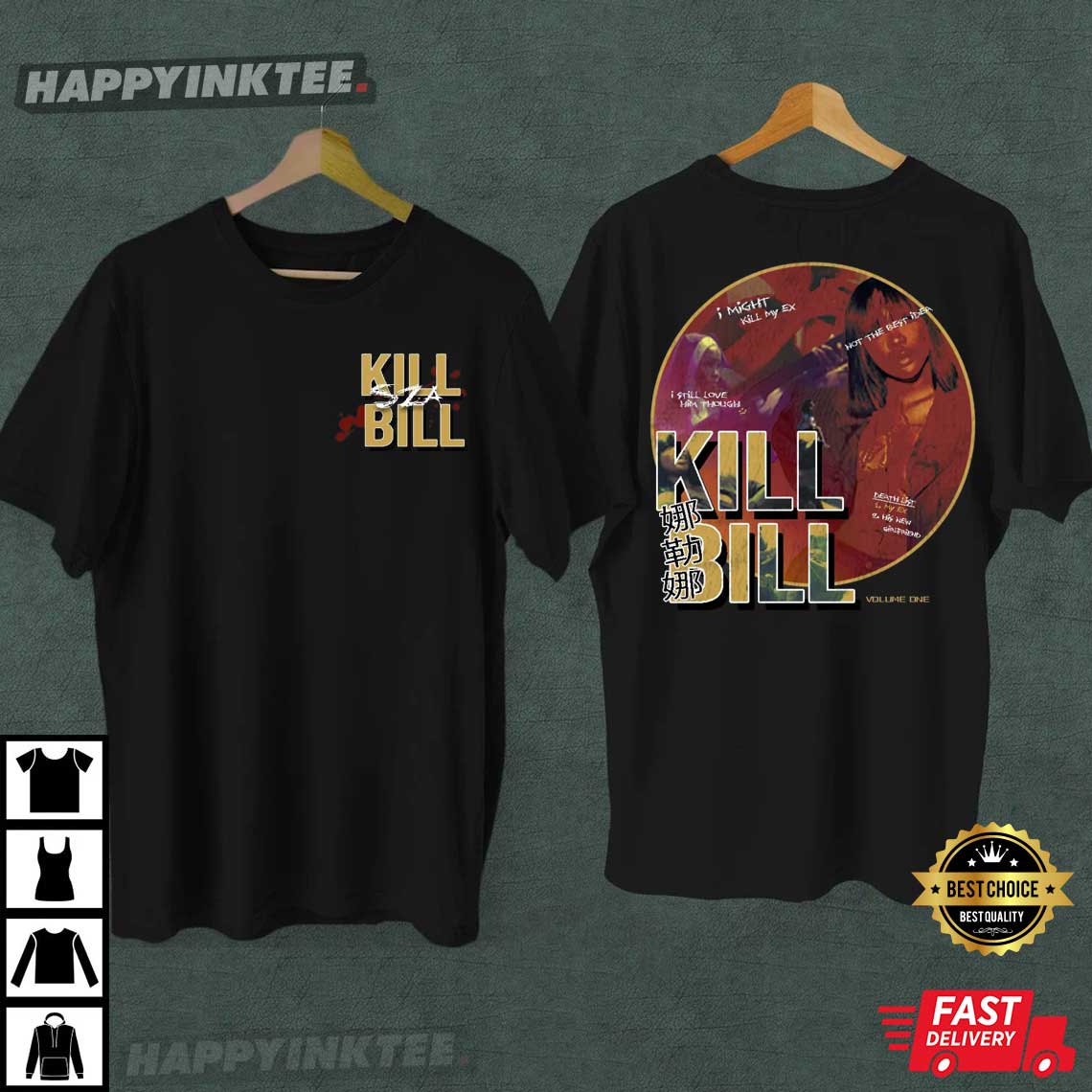 Kill Bill Song By SZA Gift For Fans T-Shirt - Bring Your Ideas, Thoughts And Imaginations Into Reality Today