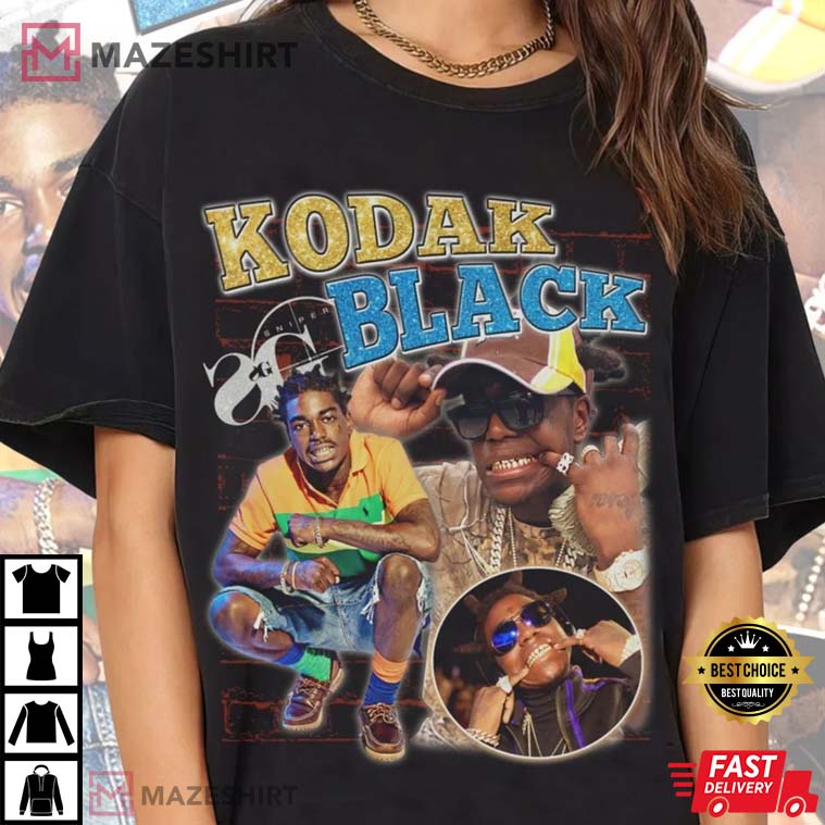 Kodak Black Vintage 90s Gift For Fan Shirt