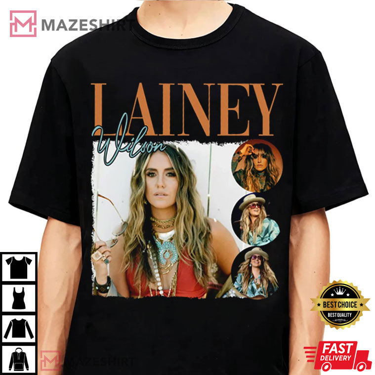 Lainey Wilson Trippy Peach Tour 2023 Merch T-Shirt