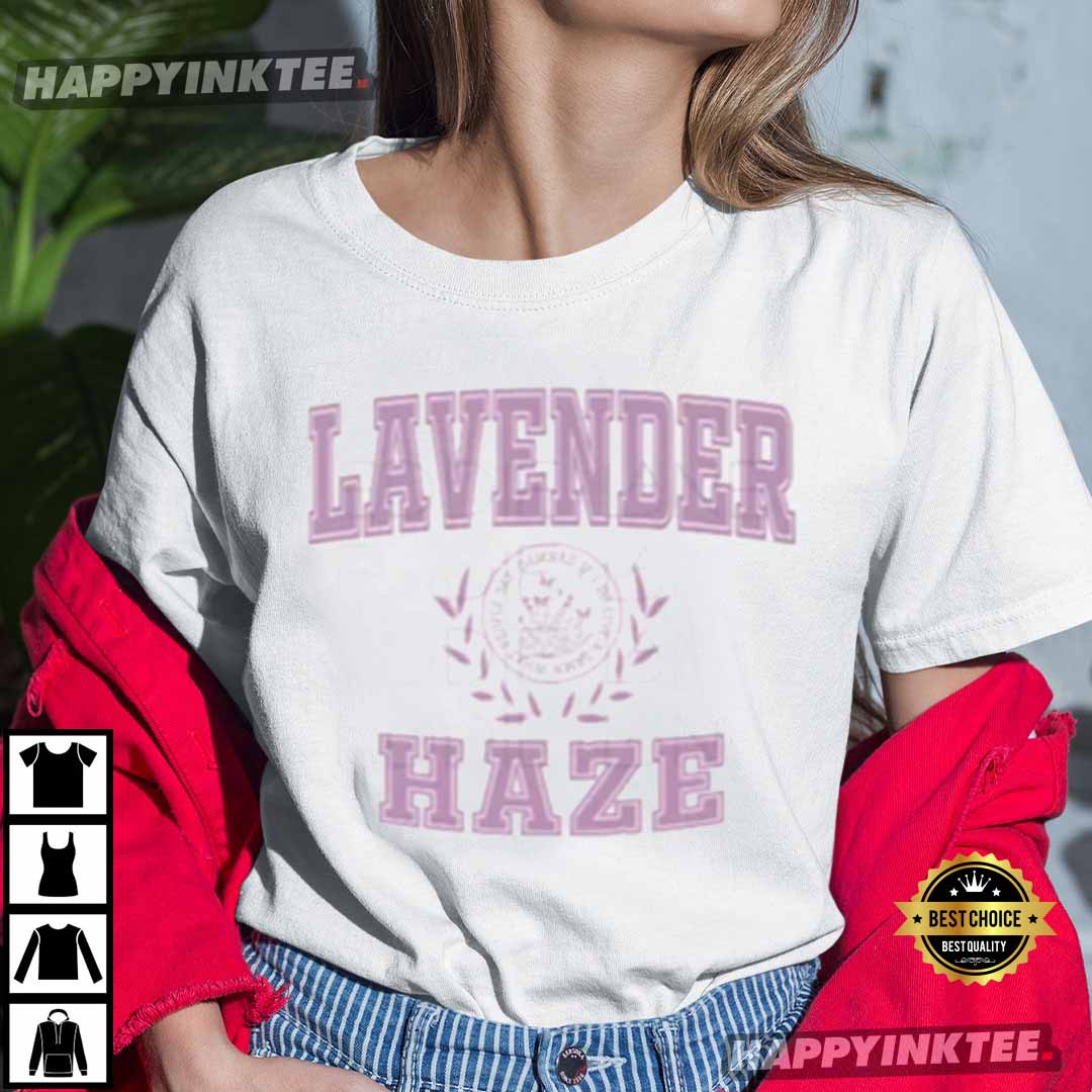 Lavender Haze Collegiate Midnights T-Shirt