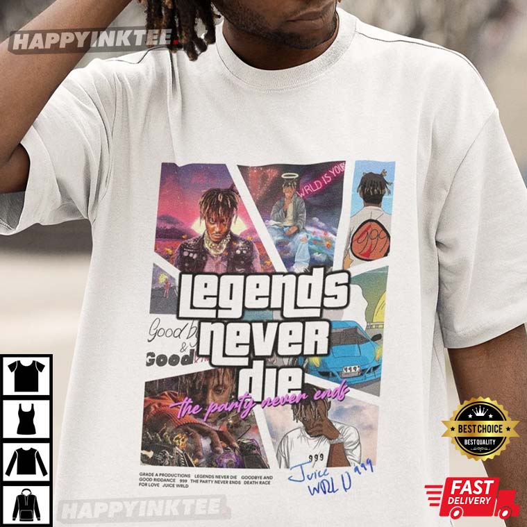 Legends Never Die Juice The Kidd T-Shirt