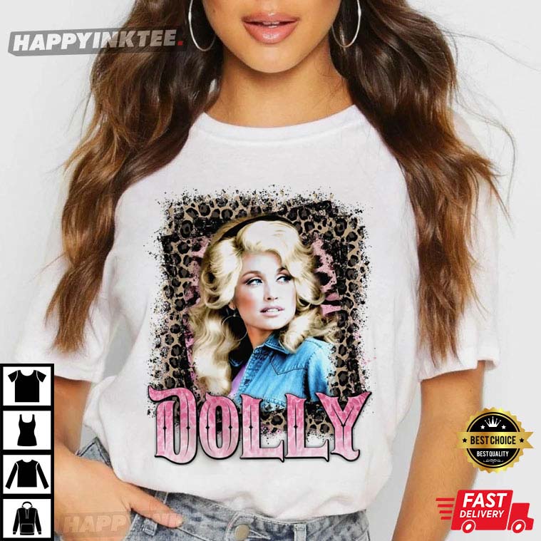 Leopard Dolly Parton 1994 T-Shirt