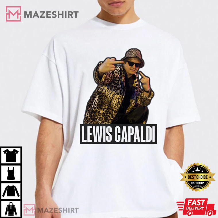 Lewis Capaldi Funny Emotion Gift For Fans T-Shirt