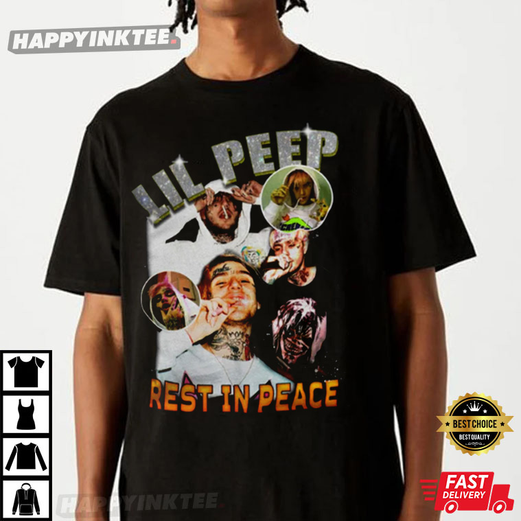 Lil Peep Homage Bootleg T-Shirt