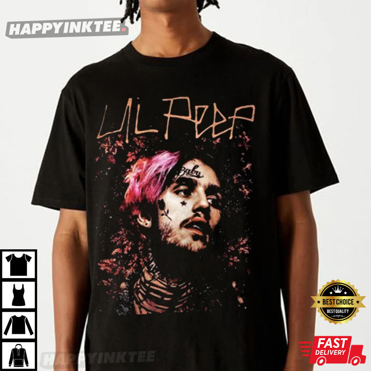 Lil Peep Rap Hip Hop Gift For Fan T-Shirt