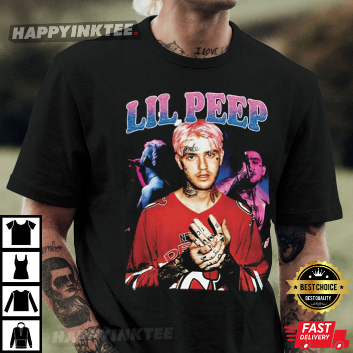 Lil Peep Rapper's Hip Hop T-Shirt